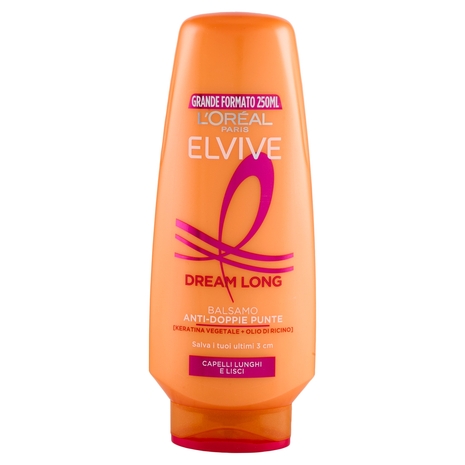 Elvive Dream Long Balsamo Anti-Doppie Punte, per Capelli Lunghi e Lisci, 250 ml